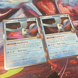Pokemon TCG Team Rocket's Articuno Reverse Holo Lot (2) 051/182 English - Image 2
