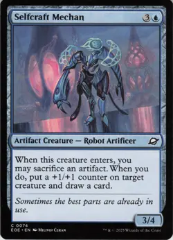 Selfcraft Mechan C Edge of Eternities 74 NM MTG - Image 1