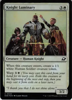 Knight Luminary C Edge of Eternities 23 NM Foil MTG - Image 1