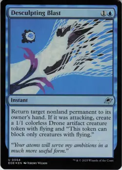 Desculpting Blast U Edge of Eternities 54 NM MTG - Image 1