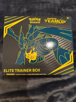 Sun and Moon Team Up Elite Trainer Box. Empty Box. Pokemon TCG - Image 1