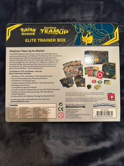 Sun and Moon Team Up Elite Trainer Box. Empty Box. Pokemon TCG - Image 2