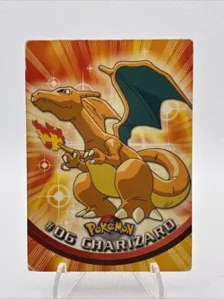 Topps 1999 Charizard #06 TV Animation Edition Non-Holo Pokemon - Image 1