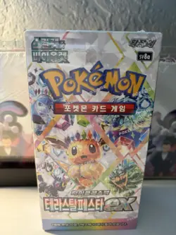 Pokemon TCG Terastal Festival Prismatic Evolutions Sv8a Korean Booster Box - Image 1