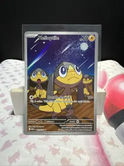 Pokemon TCG Helioptile 143/132 Full Art Holo Rare Eng NM Near Mint - Image 1