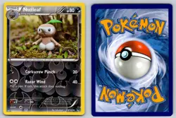 Nuzleaf 72/122 Reverse Holo Uncommon BREAKpoint Pokemon Lightly Played - Image 3