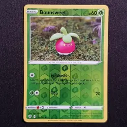 Bounsweet 014/189 Yuka Morii Reverse Holo Common Darkness Ablaze Pokemon LP - Image 1
