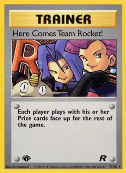 Pokemon 1st Ed. Team Rockets - Norway Special 636996769739 - Image 1