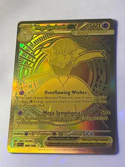 Pokemon TCG Mega Gardevoir EX 187/132 Gold Secret Rare – English – MINT COND. - Image 4