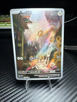 Pokemon: Meltan 179/162 Temporal Forces Illustration Rare NM - Image 1