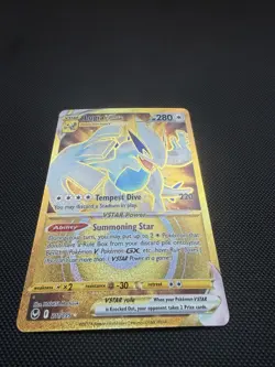 Pokemon TCG Lugia VSTAR Gold Secret Rare Silver Tempest - Image 2