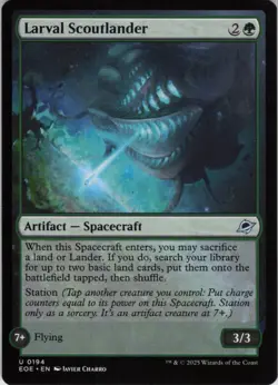 Larval Scoutlander U Edge of Eternities 194 NM MTG - Image 1