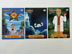 Topps Pokemon Series 1 Complete Puzzle Set TV1-TV13 Blue label LP - Image 4