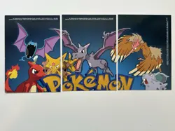 Topps Pokemon Series 1 Complete Puzzle Set TV1-TV13 Blue label LP - Image 5