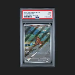 2025 Pokemon Destined Rivals Kangaskhan #204/182 PSA 9 - Image 1