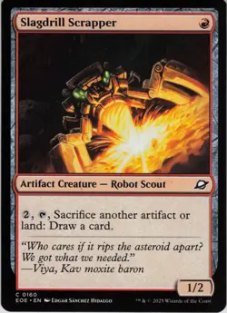 Slagdrill Scrapper C Edge of Eternities 160 NM MTG - Image 1