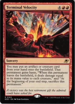Terminal Velocity R Edge of Eternities 163 NM MTG - Image 1