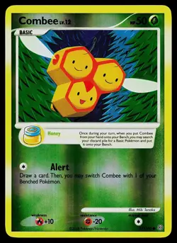 Pokemon Card - Combee Stormfront 57/100 Reverse Holo Common - Image 1