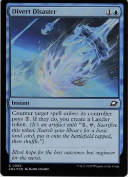 Divert Disaster C Edge of Eternities 55 NM MTG - Image 1
