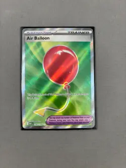 Air Balloon 166/132 ME01: Mega Evolution Pokemon NM Holo - Image 1