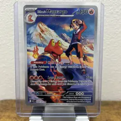 Pokemon Ethan's Magcargo 222/217 Illustration Rare ASC Ascended Heroes NM - Image 1