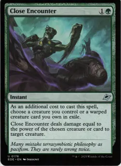 Close Encounter U Edge of Eternities 176 NM MTG - Image 1