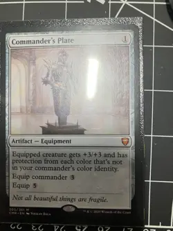 Commander's Plate Commander Legends Regular - Image 1