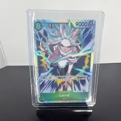 Bandai Carrot EB04-013 Super Rare Holo Character Card 9000 Power One Piece - Image 3