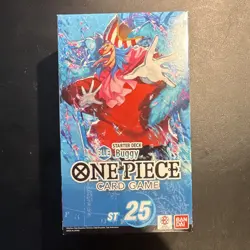 Bandai ONE PIECE Card Game Starter Deck ST-25 Blue Buggy English w/ OP11 pack - Image 1
