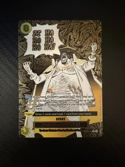 Zehahahahaha! (Alternate Art) OP16-116 The Time of Battle Foil - Image 1