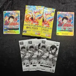 Monkey.D.Luffy op07-109 English & Japanese ONE PIECE - Plus op15 & x4 Judge Pack - Image 1