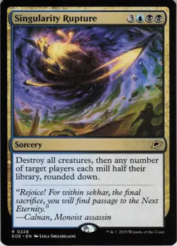 Singularity Rupture R Edge of Eternities 228 NM Normal MTG - Image 1