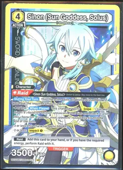Sinon (Sun Goddess, Solus) - UE07BT/SAO-1-025 - Union Arena - SAO - NM - Image 1