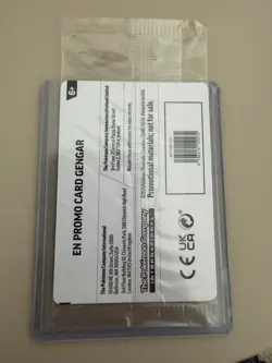 Gengar 050/088 EB Games Promo Pokemon TCG Card SEALED With unique Swirl - Image 2