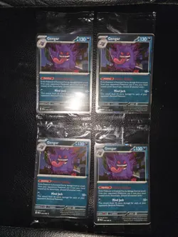 4x Gengar #050/088 - EB Games Promo - SEALED Pokemon TCG Promo Card EBGames - Image 1