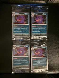 4x Gengar #050/088 - EB Games Promo - SEALED Pokemon TCG Promo Card EBGames - Image 2