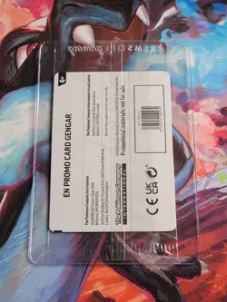 Gengar 050/088 EB Games Stamped Holo Promo Pokemon Card Sealed - Image 2