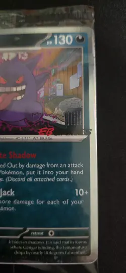 Gengar #050/088 - EB Games Promo - English SEALED Pokemon TCG Promo Card EBGames - Image 2