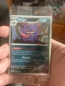 Gengar 050/088 EB Games Stamped Promo SEALED Pokemon TCG Card - Image 1