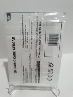 Gengar 050/088 EB Games Stamped Holo Promo Pokemon Card Sealed - Image 2
