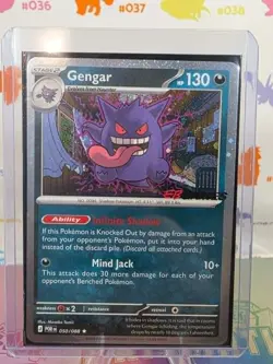 Gengar 050/088 EB Games Promo Pokemon TCG Card NOT SEALED - Image 1