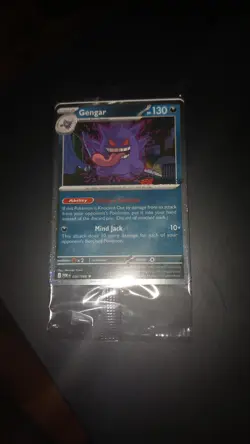 Gengar 050/088 EB Games Stamped Holo Promo Pokemon Card Sealed - Image 1