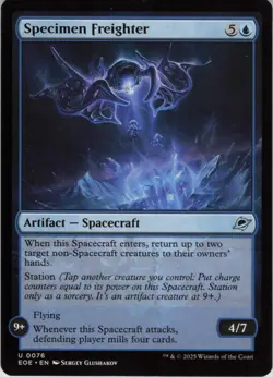 Specimen Freighter U Edge of Eternities 76 NM MTG - Image 1