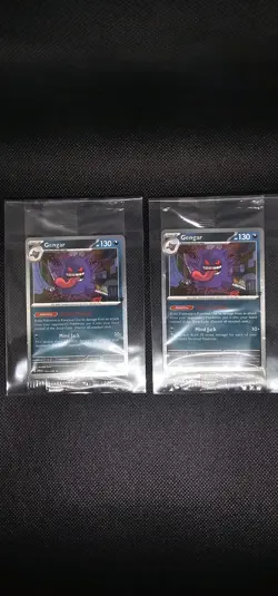 2 X Gengar 050/088 - EB Games Promo - SEALED Pokemon TCG Promo Card EBGames - Image 1