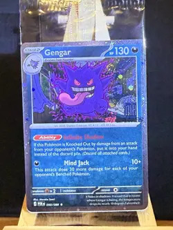 SWIRL 💫Gengar 050/088 - EB Games Promo Australian SEALED Pokemon TCG Promo Card - Image 1