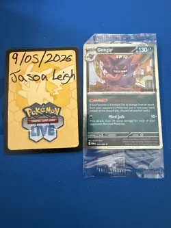 Gengar #050/088 - EB Games Promo - English SEALED Pokemon TCG Promo Card EBGames - Image 1