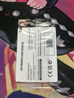 Pokemon Card GENGAR 050/088 Cosmos Holo EB Games Promo Sealed PERFECT ORDER - Image 2