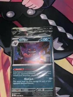 Pokemon Card GENGAR 050/088 Cosmos Holo EB Games Promo Sealed PERFECT ORDER - Image 4