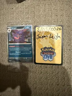 Gengar #050/088 - EB Games Promo - English SEALED Pokemon TCG Promo Card EBGames - Image 1
