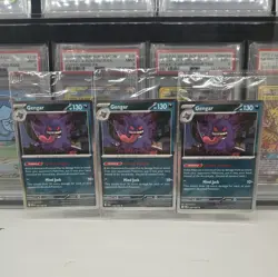 3 x Gengar 050/088 - EB Games Promo - SEALED Pokemon TCG Promo Card EBGames - Image 1